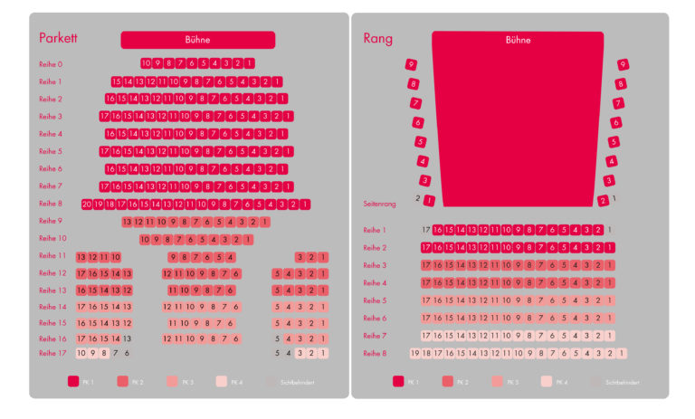 Saalplan & Preise Hamburger Kammerspiele Theater